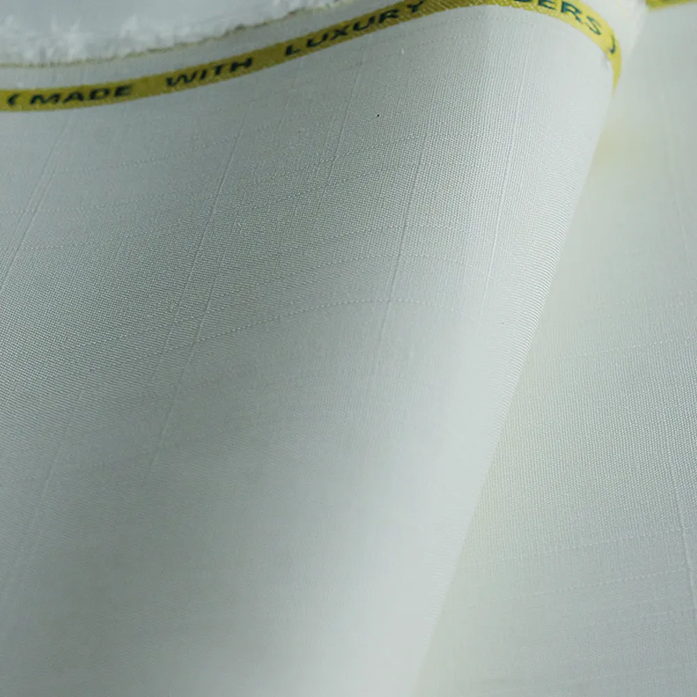 OFF WHITE ULTRA LIGHTWEIGHT | FINE SLUB TEXTURE | GOLD MINE - Image 1